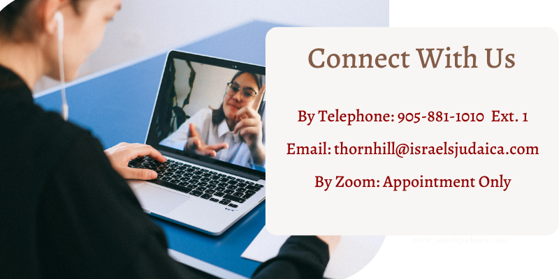 Connect with us. Telephone number, email Zoom by appointment